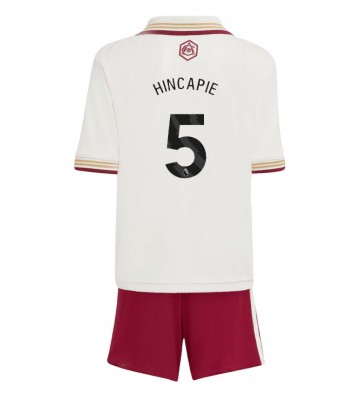 Arsenal Piero Hincapie #5 Replika Tredje Tröja Barn 2025-26 Kortärmad (+ Korta byxor)